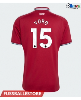Günstige Manchester United Leny Yoro #15 Heimtrikot 2026-27 Kurzarm